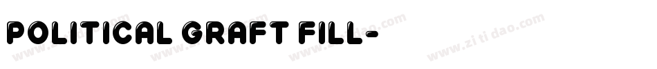 Political Graft Fill字体转换